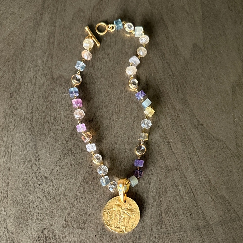 Exquisite French Kande Jeanne Necklace NWOT